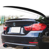 BMW 4-Series F36 (2014-2020) Gloss Jet Black ABS Boot Spoiler