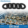Make Model Oil Seal 25x45x5mm Black 5 x