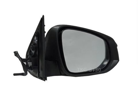 Toyota Hilux 1kd RH Side View Mirror Black 3 Wires (2015-2019)