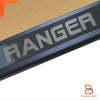 Ford Ranger Wildtrak Sport 4x Black Stainless Door Step Protectors (12-25)