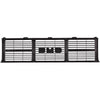 Grille Silver w/ Gray Insert For 85-86 88 GMC C1500
