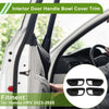 Honda HR-V Carbon Fiber Black Interior Door Handle Bowl Cover (2023-2025)