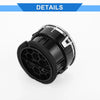 Ford F150 LOBO (2009-2014) ABS Black Silver Center Dash A/C Outlet