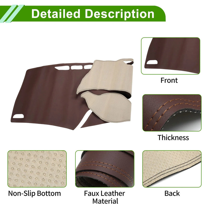 Honda Civic (2012-2015) - Brown Dashboard Cover Mat