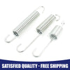 Motorcycle 3 in 1 Ring Motorcycle Kickstand Spring Silver Tone Universal