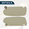 Dodge Ram 1500 (2002-2005) Beige Left Driver Side Sun Visor Assembly