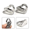 Marine 2 x 316 Stainless Steel Spring Snap Fending Hook Fender Hardware
