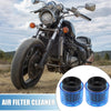 110-125cc Most Motorcycles Blue 2 x Air Filter Cleaner 47mm/1.85"