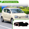Suzuki Spacia MK53S (2017-Current) Black Red Polyester Dashboard Cover