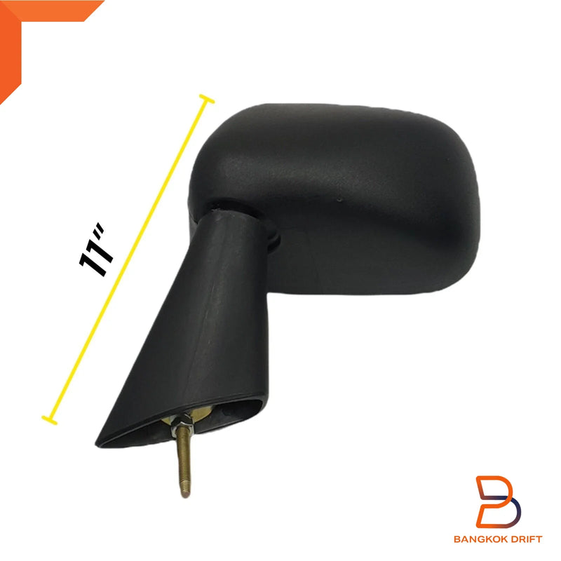 Toyota Hilux Ute Black Fender Side Door Wing Mirrors (72-83)
