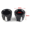 Harley Softail Touring Street Glide Front Axle Nut Cap Covers