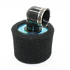 PIT QUAD DIRT BIKE ATV 35mm 90�� Bent Angled Air Filter Pod
