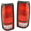 Pair Tail Light for 83-94 Chevrolet S10 Blazer 92-94 GMC