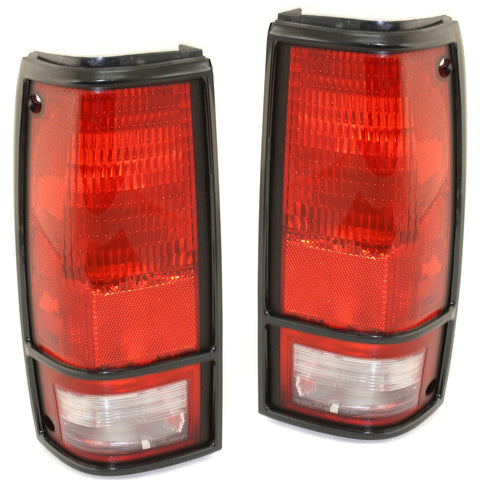 Pair Tail Light for 83-94 Chevrolet S10 Blazer 92-94 GMC