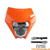 KTM 250 300 350 450 500 EXC-F FC FE TC TE XC-W LED Headlight w/ DRL (2003-2023)