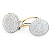 Harley Sportster Touring 48 LED Indicator Light Bulb White/Red (2014-2017)
