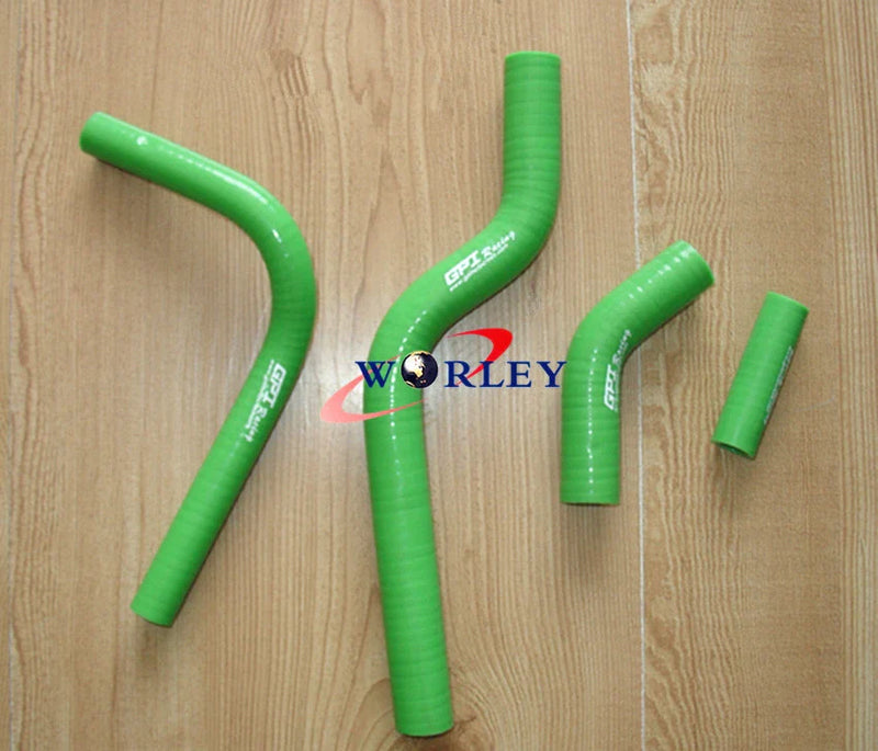 Kawasaki KX250F / KXF250 Silicone Radiator Coolant Hose Kit (2004-2005)