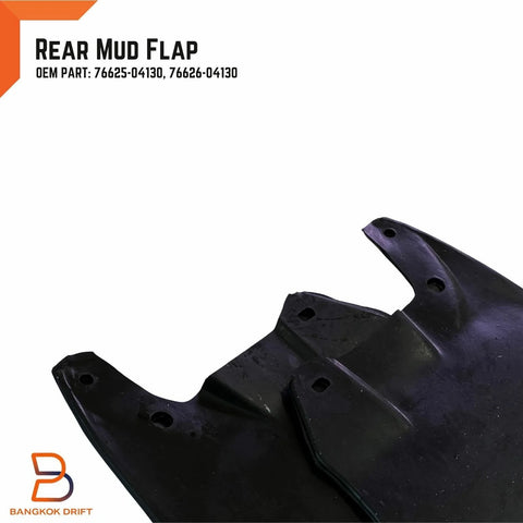 4WD Toyota Hilux D4D LN167 ZN174 Rubber Mud Flaps Splash Guards (98-04)