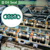 Oil Seal / 18x26x6mm / TPU Rotary Shaft Seal Green 5 Pcs