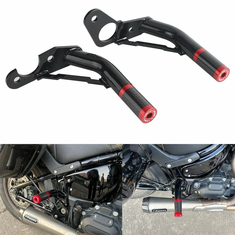 Harley Softail Street Bob FXBB Rear Crash Bar & Frame Slider Mount (2018)