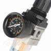 Spray Gun Air Pressure Filter Gauge & In-Line Water Oil Trap (0-150 PSI)