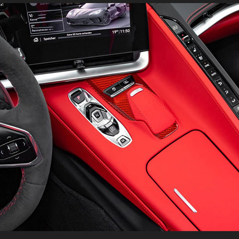 Chevrolet Corvette C8 Z06 (2020-2024) Red Button Panel Cover