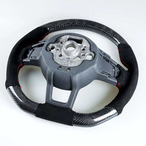 VW Golf / Polo GTI Jetta GLI Scirocco Carbon Suede Steering Wheel (2006-2023)