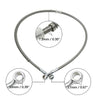 Motorcycle Universal 80cm Stainless Steel Clutch Hydraulic Oil Hose Line