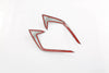 Honda Civic Sedan Front Fog Light Eyelid Carbon Fiber Cover Trim (2022-2023)