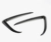 Tesla Model 3 2 x Carbon Fiber Fog Light Eyebrow Covers (2017-2023)