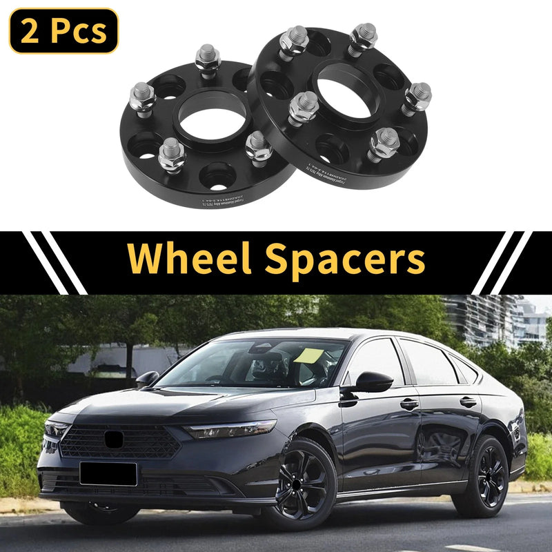 Honda Accord, CR-V 2 x 5x114.3mm Wheel Spacers 64.1mm M12x1.5