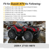 Suzuki King Quad Quadrunner 2 x Drive Shaft Universal Boot