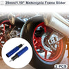 Motorcycle 10.5mm Aluminum Alloy Slider Frame Bolt 2 x