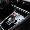 Porsche Panamera Red Leather Center Gear Shift Lever Kit (2017-2023)