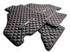 Ferrari 360 (2000-2008) - AutoWin Brand Black Leather Floor Mats