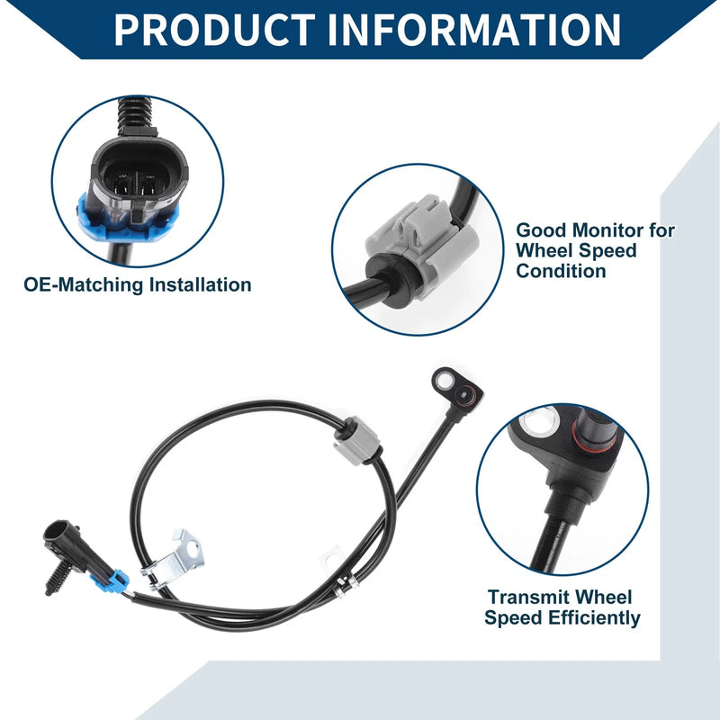 Chevrolet Astro AWD Right ABS Wheel Speed Sensor
