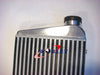 450X300X70mm Inlet / Outlet 76mm 3" Tube FMIC Aluminum Intercooler & Fan