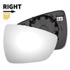 Ford Focus Right Side White Heated Mirror Glass w/ Back Convex (2018-2023)