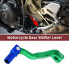 Bosuer M4 Green / Blue Head Folding Gear Shifter Lever