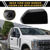 Ford F-250 F-350 F-450 F-550 Right Side Mirror Cover Cap Gloss Black (2017-2023)
