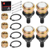 Yamaha Kodiak 700 YFM700K 4 x Front Upper & Lower Ball Joints (2015-2024)
