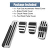 Nissan Qashqai J11 4pcs Accelerator & Brake Pedal Covers (2016)
