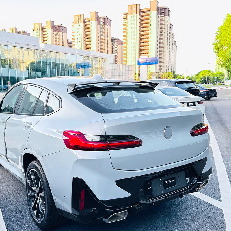 BMW X4 G02 Carbon Look Rear Boot Spoiler Lip (2019-2024)