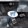 Audi Q7 Q8 & Porsche Cayenne 3 x Gas Brake Foot Rest Pedal Covers