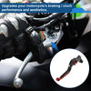 YAMAHA MT-03 Black Handle Red End Brake Clutch Levers Short/Long (2018–2022)