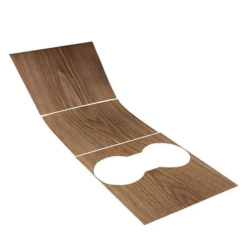 Tesla Model 3 Wood Grain Cup Holder Decal (2017-2020)