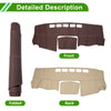 Nissan NV200 (2010-2016) - Brown Carpet Dashboard Cover Mat