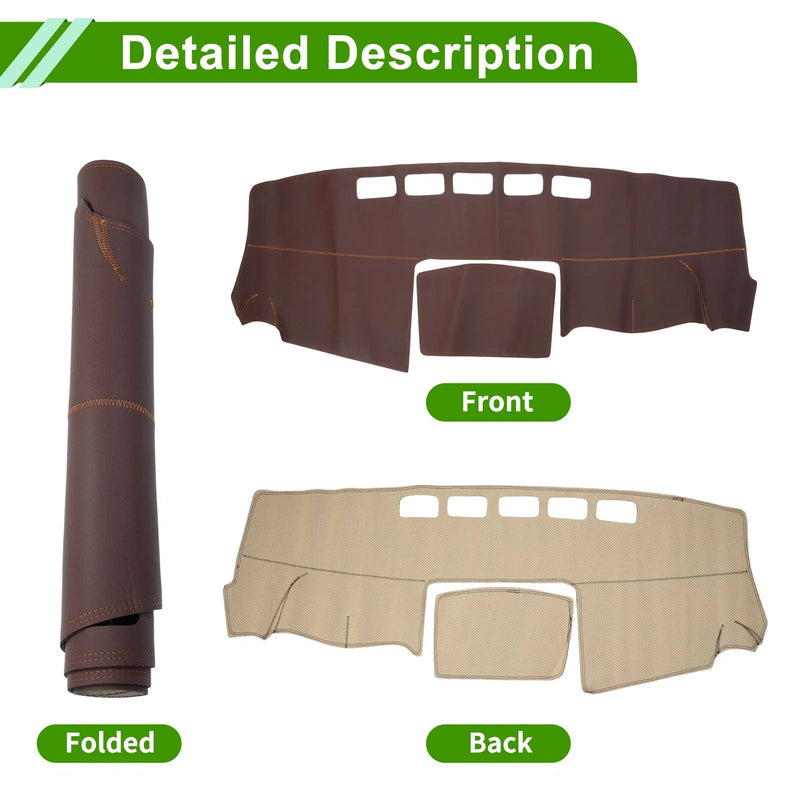Nissan NV200 (2010-2016) - Brown Carpet Dashboard Cover Mat