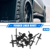 BMW X1 (2013-2023) Durable Plastic Black 15 pcs Fender Liner Rivet