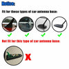 Universal Cars - Black FM / AM Radio Antenna Shark Fin Roof Antenna